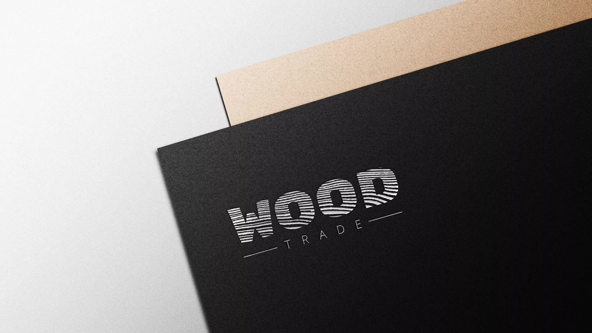 Разработка логотипа для компании «Wood Trade» в Куровском
