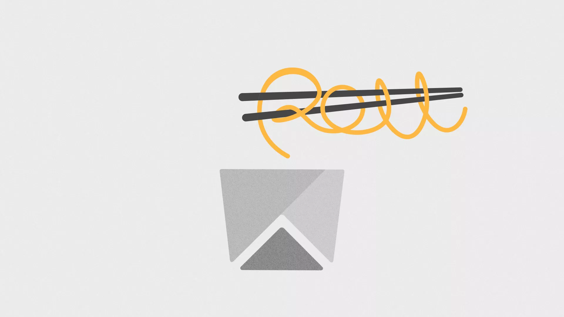 Оформление меню суши-бара «Roll Wok Club» в Куровском