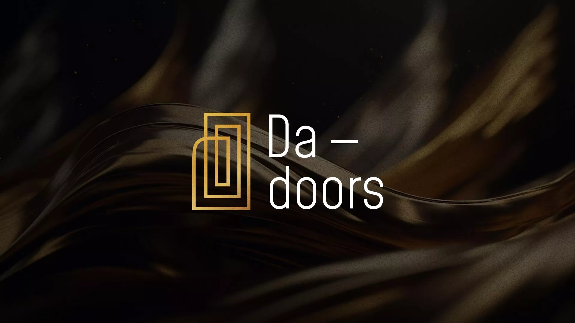 Разработка логотипа для компании «DA-DOORS» в Куровском